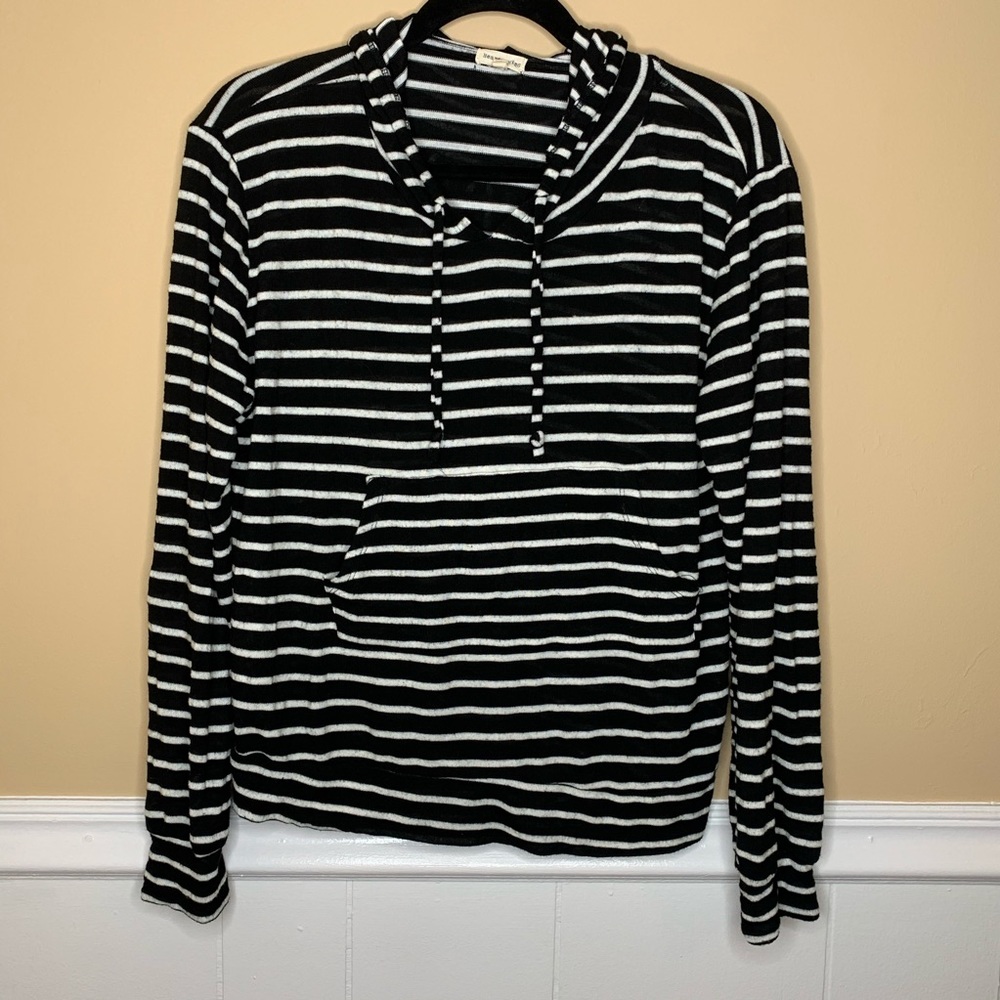 Heart & Hips Stripped Long Sleeve Shirt